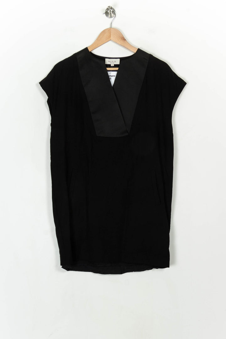 Robe Midi Noire - Taille S/36 de la marque Paul &amp; Joe | PARAD122560 - Vendu par Paradigme - Image 2