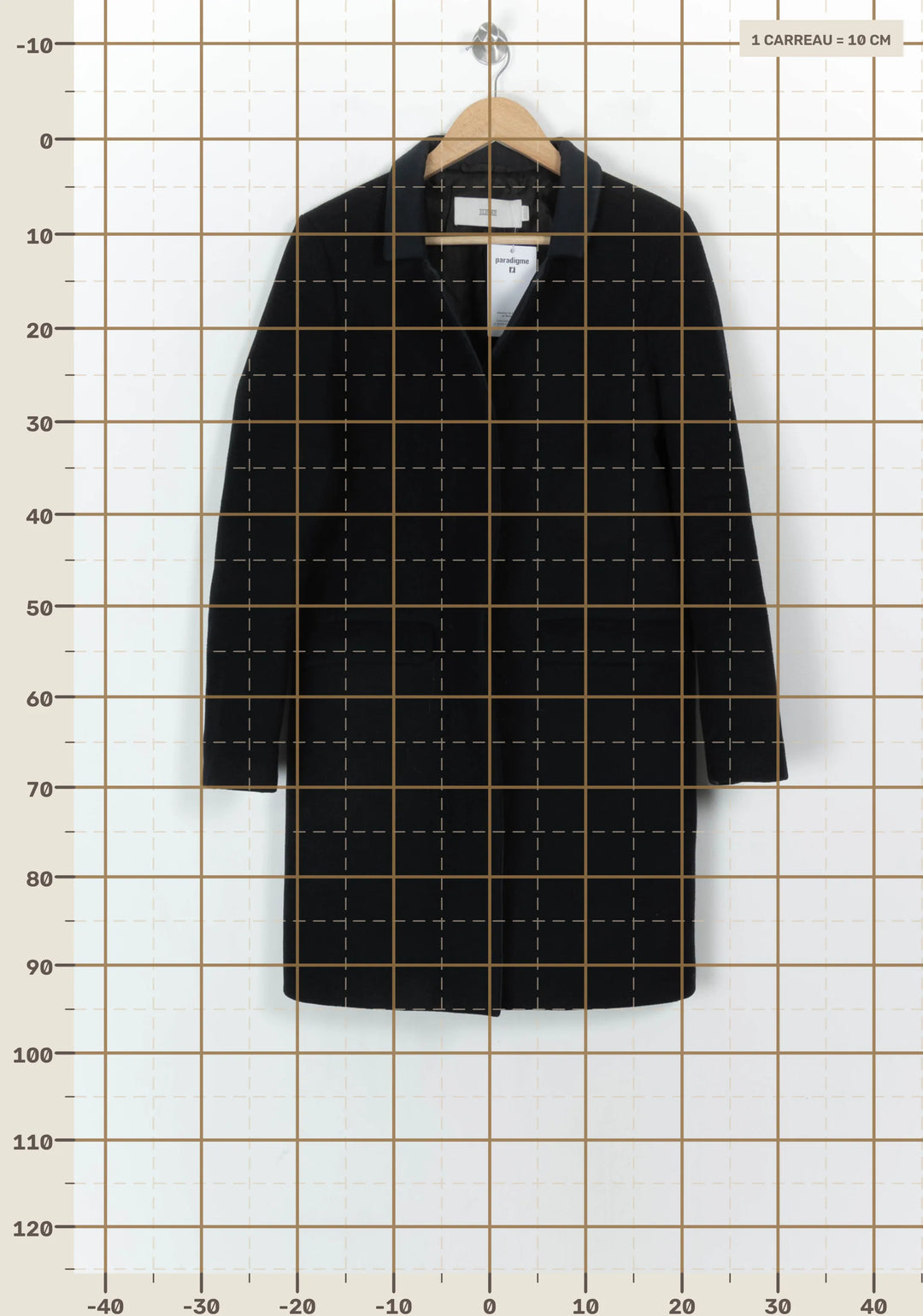 Manteau Bleu - Taille M/38 de la marque Closed | PARAD122564 - Vendu par Paradigme - Image 4