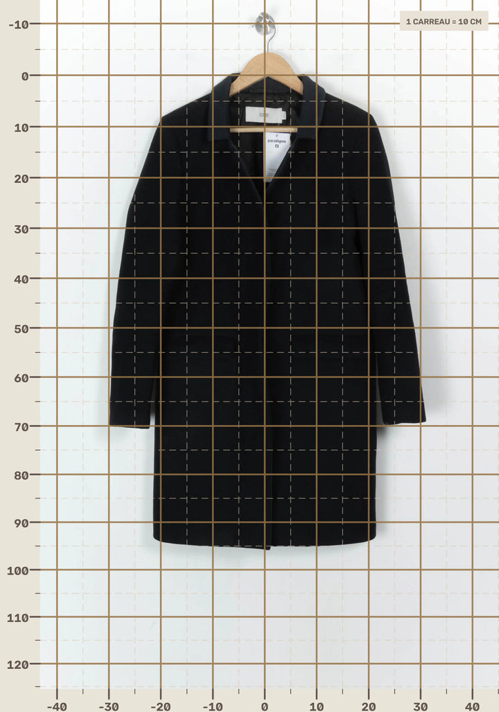 Manteau Bleu - Taille M/38 de la marque Closed | PARAD122564 - Vendu par Paradigme - Image 4