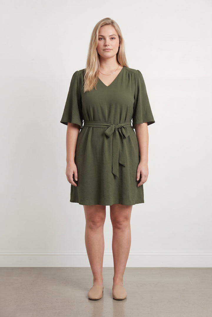 Robe Portefeuille Verte - Taille XL/42 de la marque Grace &amp; Mila | PARAD122570 - Vendu par Paradigme - Image 1