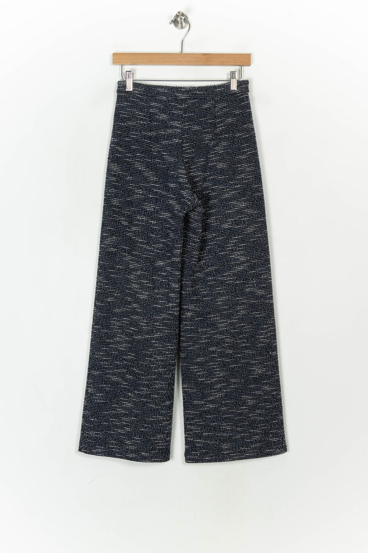 Pantalon Large Bleu et Blanc - Taille S/36 de la marque La Fée Maraboutée | PARAD122571 - Vendu par Paradigme - Image 5