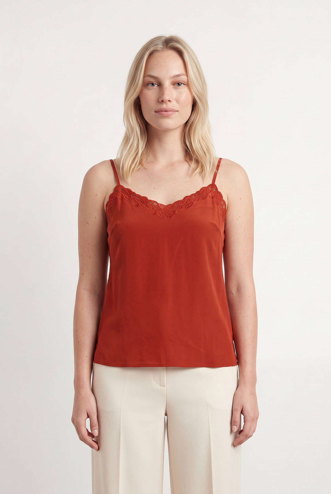 Caraco Orange - Taille L/40 de la marque Grace &amp; Mila | PARAD122573 - Vendu par Paradigme - Image 1