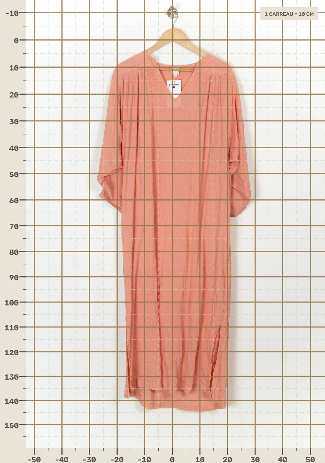 Robe Longue Rose - Taille L/40 de la marque Des petits hauts | PARAD122574 - Vendu par Paradigme - Image 4