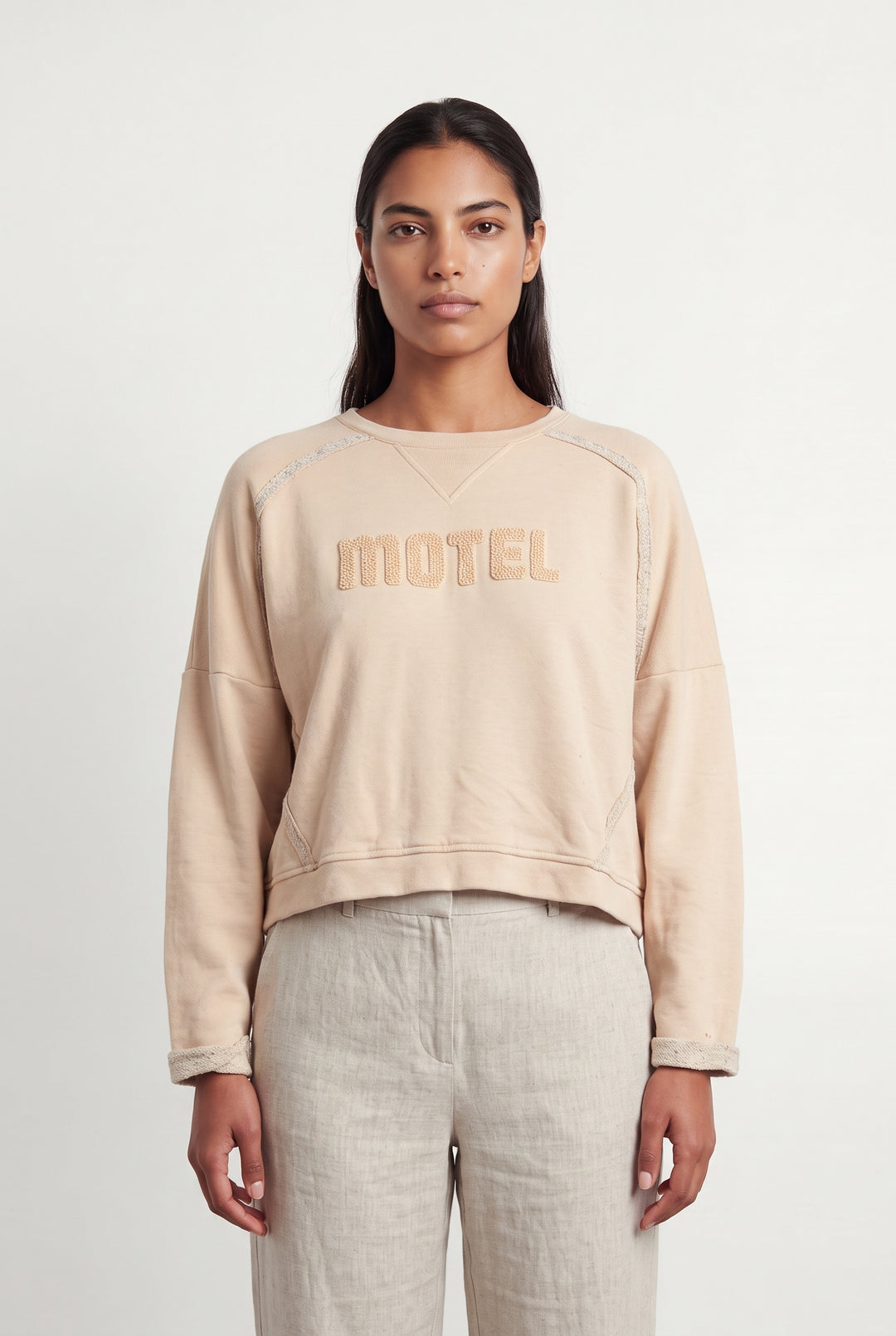Sweat Rose - Taille L/40 de la marque Karl Marc John | PARAD122577 - Vendu par Paradigme - Image 1