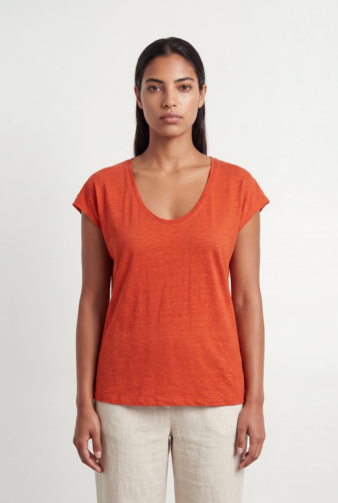 Tee-shirt Orange - Taille L/40 de la marque Comptoir des Cotonniers | PARAD122578 - Vendu par Paradigme - Image 1