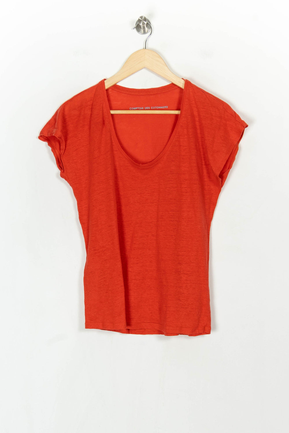 Tee-shirt Orange - Taille L/40 de la marque Comptoir des Cotonniers | PARAD122578 - Vendu par Paradigme - Image 2