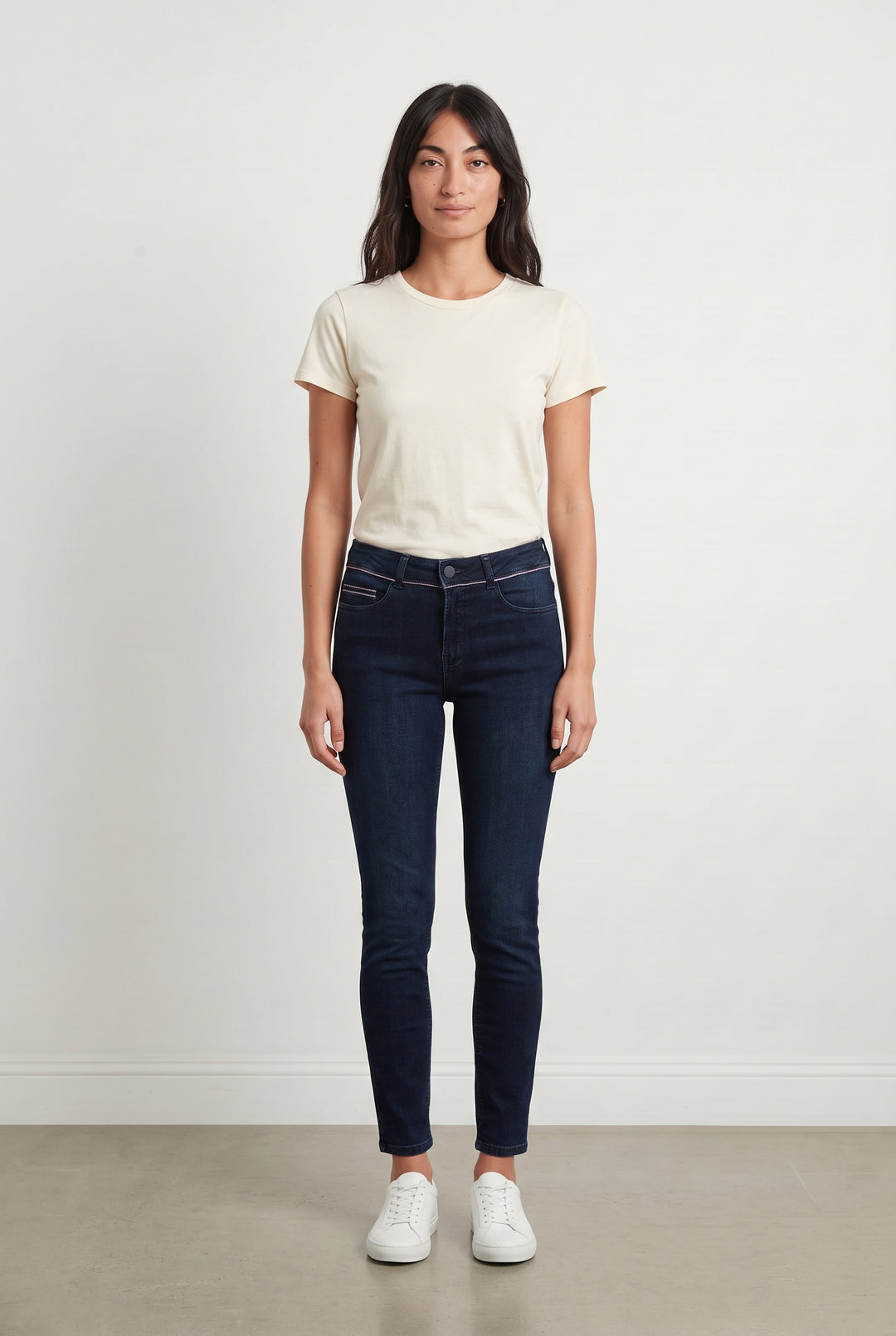 Jean Skinny Bleu - Taille M/38 de la marque Sud express | PARAD122580 - Vendu par Paradigme - Image 1