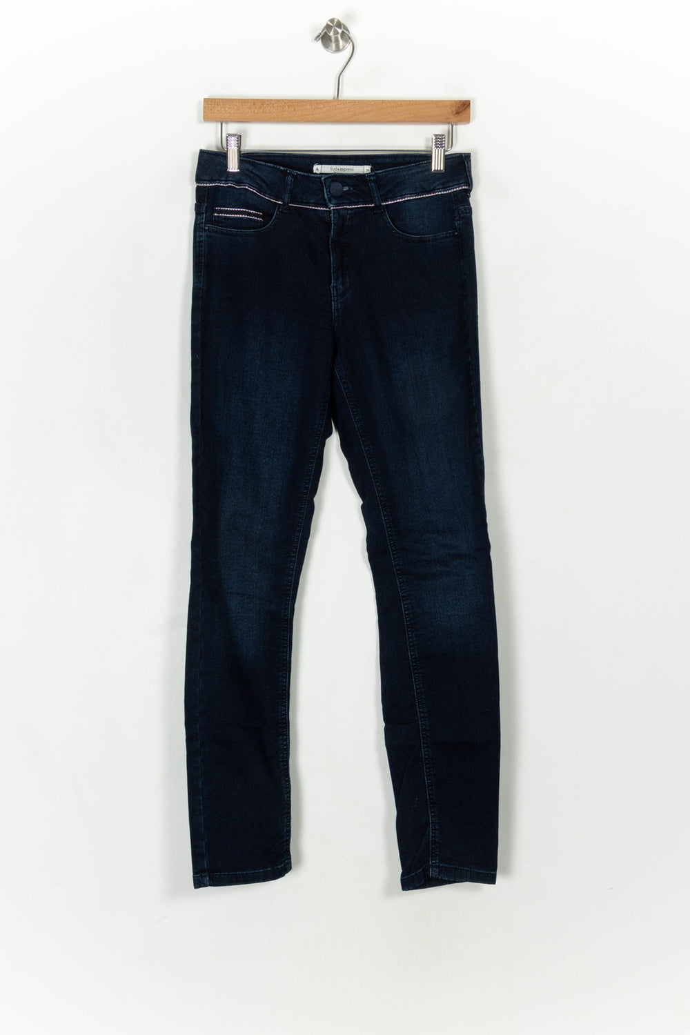 Jean Skinny Bleu - Taille M/38 de la marque Sud express | PARAD122580 - Vendu par Paradigme - Image 2