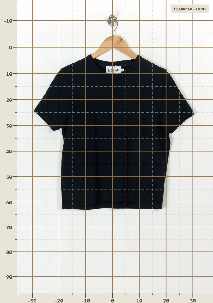 T-shirt Bleu - Taille XL/42 de la marque Rosaé Paris | PARAD122588 - Vendu par Paradigme - Image 4