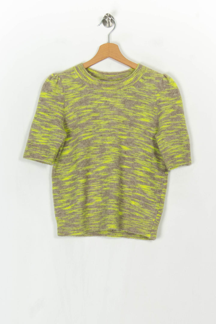 Pull Vert et Beige - Taille XS/34 de la marque COS | PARAD122590 - Vendu par Paradigme - Image 2