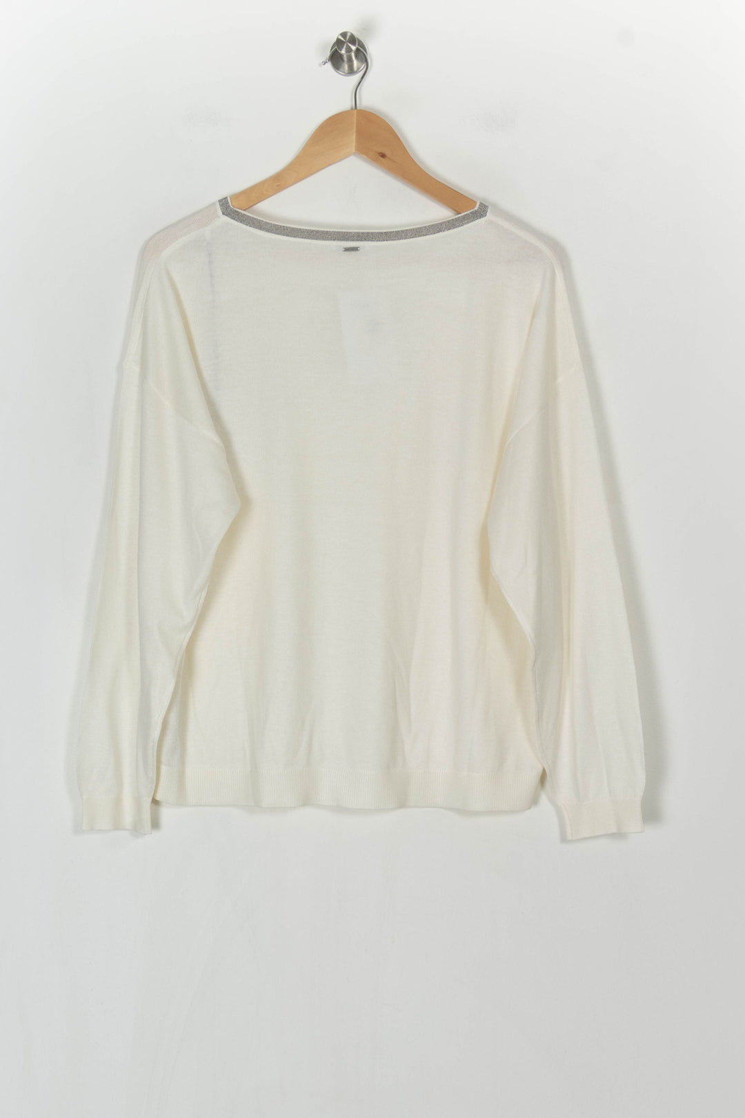 Pull Beige - Taille M/38 de la marque IKKS | PARAD122598 - Vendu par Paradigme - Image 5