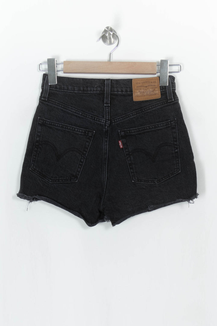 Short en Jean Noir - Taille XS/34 de la marque Levi&