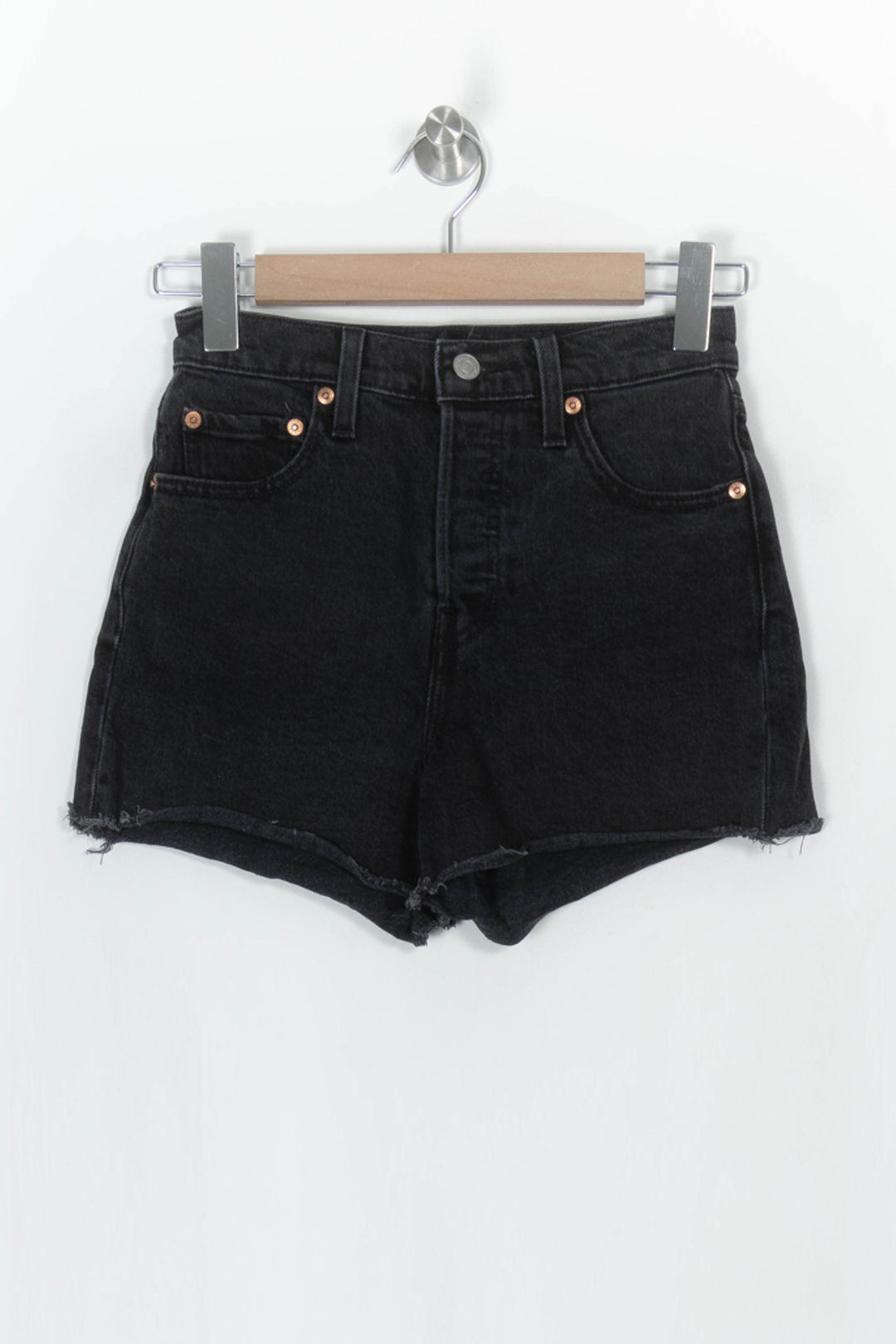 Short en Jean Noir - Taille XS/34 de la marque Levi&