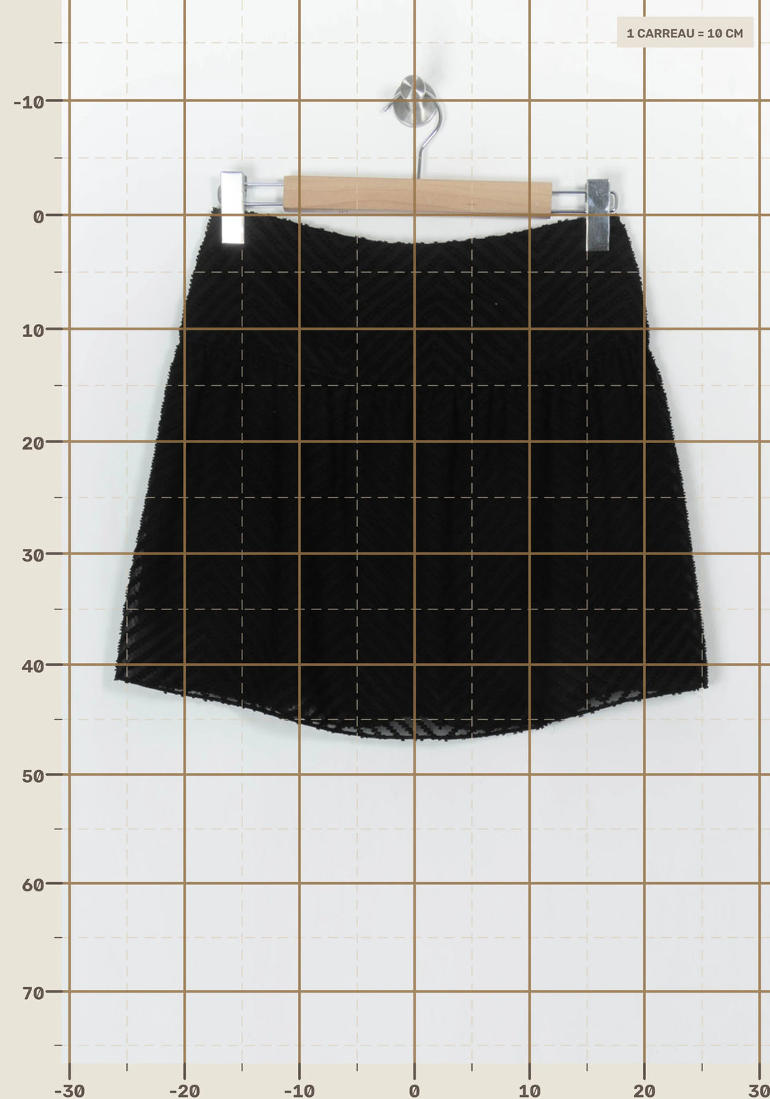 Jupe Courte Noire - Taille M/38 de la marque Suncoo | PARAD122602 - Vendu par Paradigme - Image 4