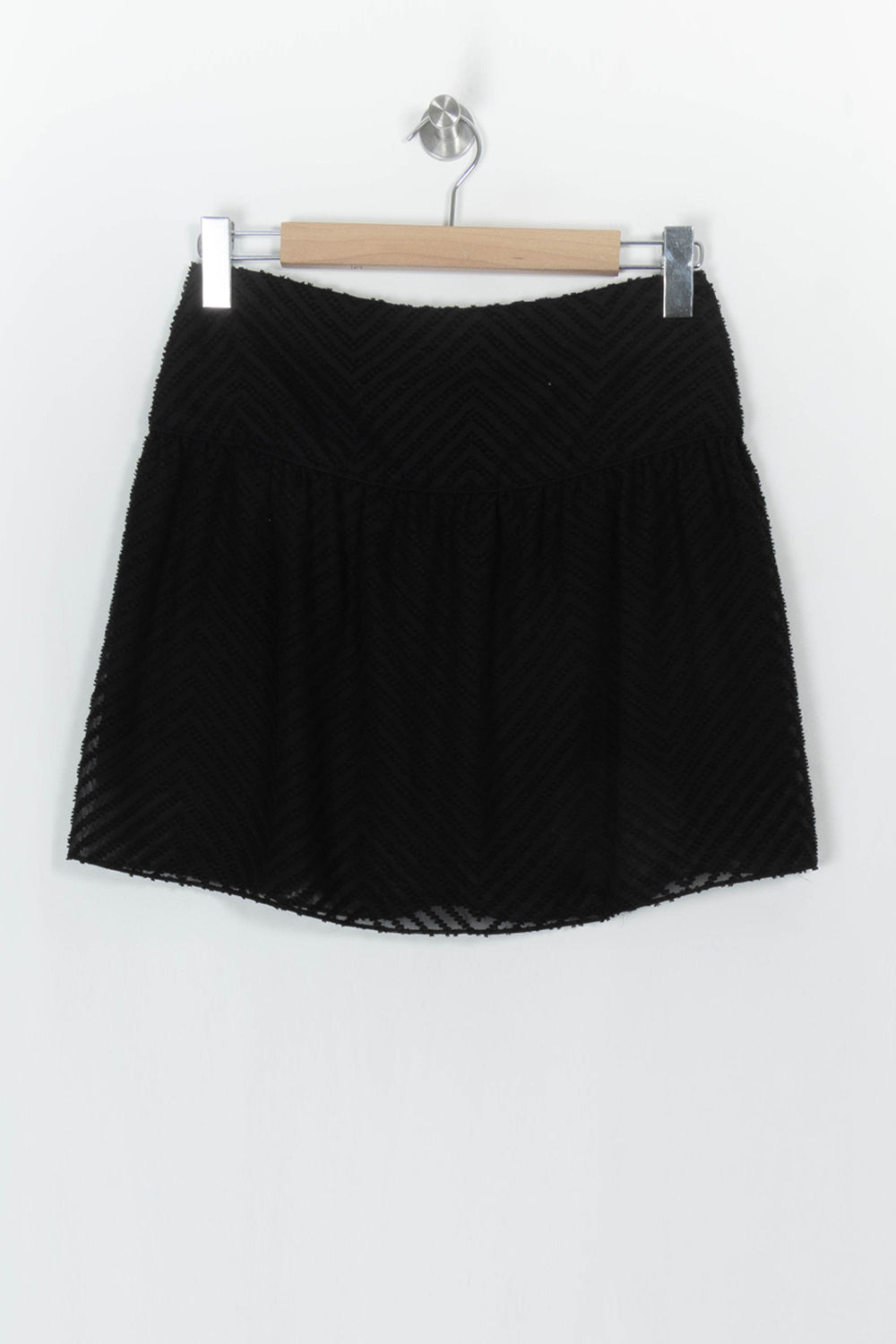 Jupe Courte Noire - Taille M/38 de la marque Suncoo | PARAD122602 - Vendu par Paradigme - Image 2