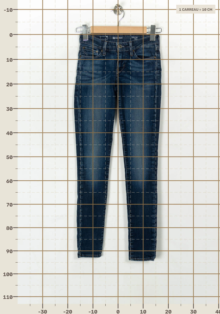 Jean Skinny Bleu - Taille XS/34 de la marque Levi&