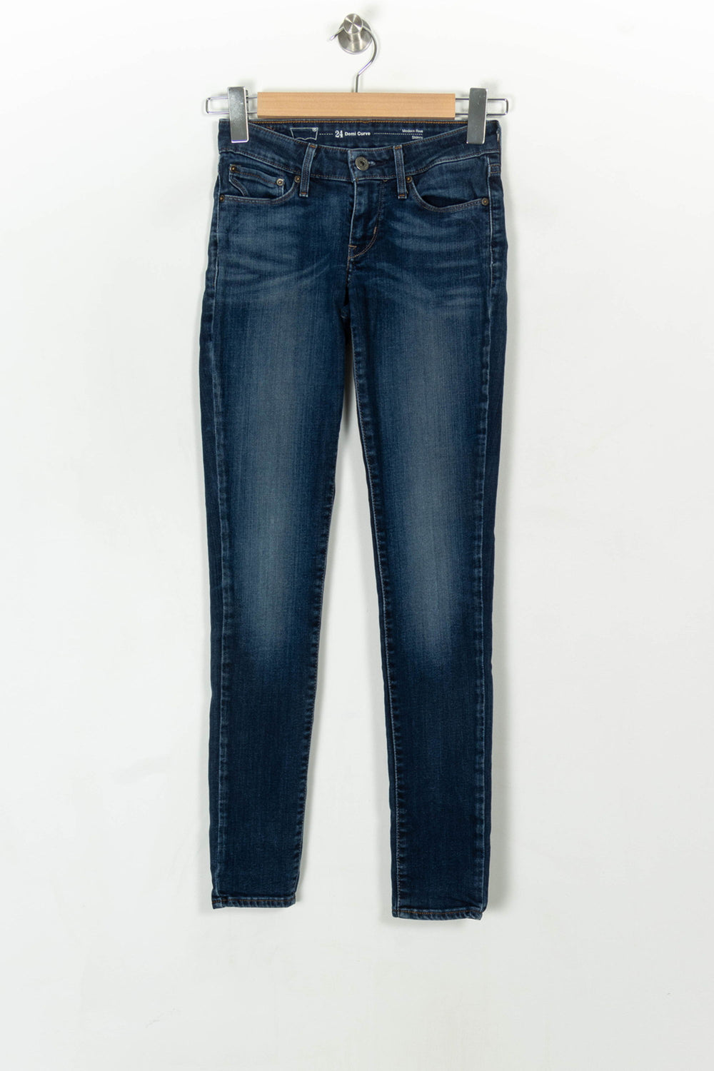 Jean Skinny Bleu - Taille XS/34 de la marque Levi's | PARAD122606 - Vendu par Paradigme - Image 2