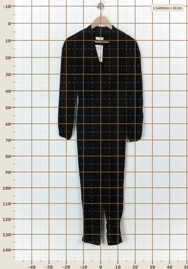 Combinaison Noire - Taille S/36 de la marque Kookai | PARAD122607 - Vendu par Paradigme - Image 4