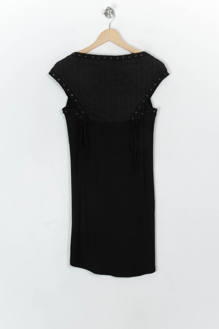 Robe Courte Noire - Taille S/36 de la marque All Saints | PARAD122609 - Vendu par Paradigme - Image 5