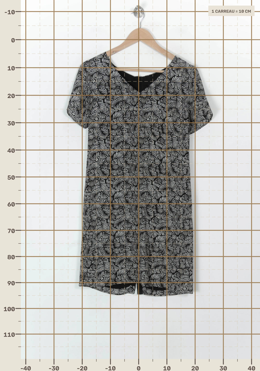 Combishort Noir et Blanc - Taille S/36 de la marque IKKS | PARAD122610 - Vendu par Paradigme - Image 4