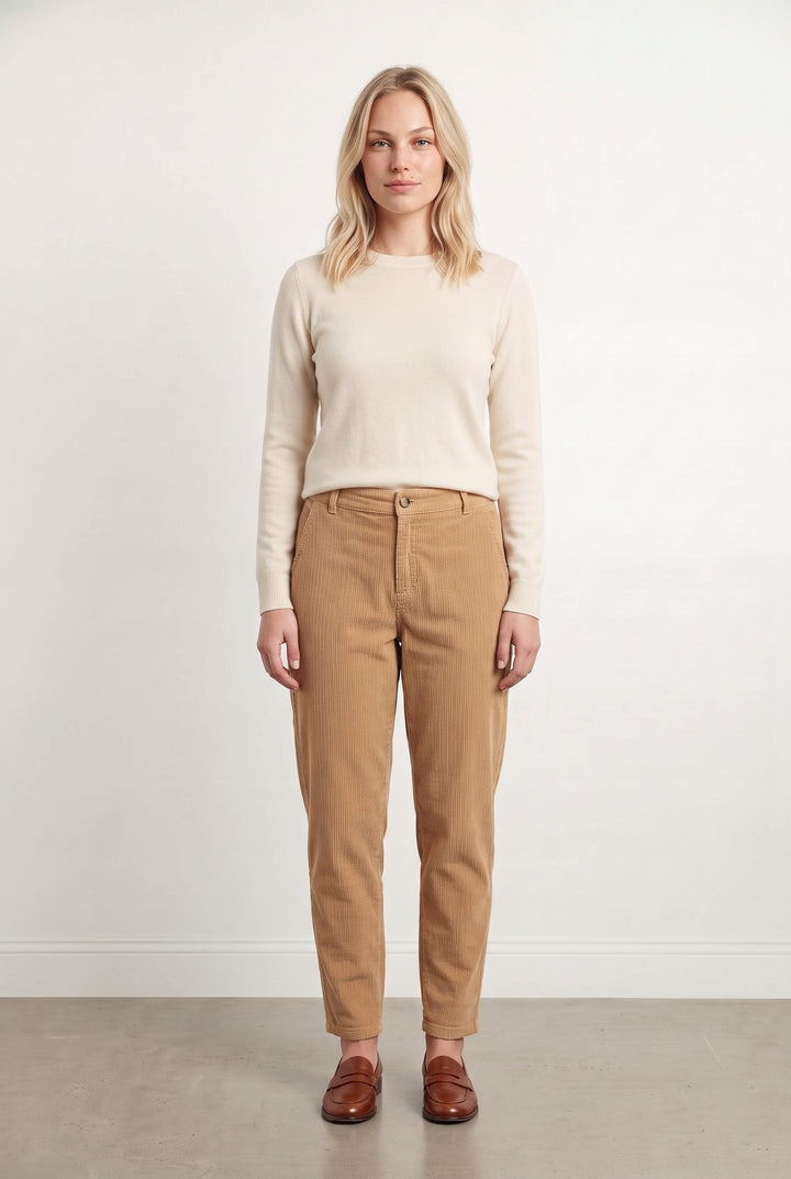 Pantalon Côtelé Beige - Taille L/40 de la marque ba&amp;sh | PARAD122611 - Vendu par Paradigme - Image 1
