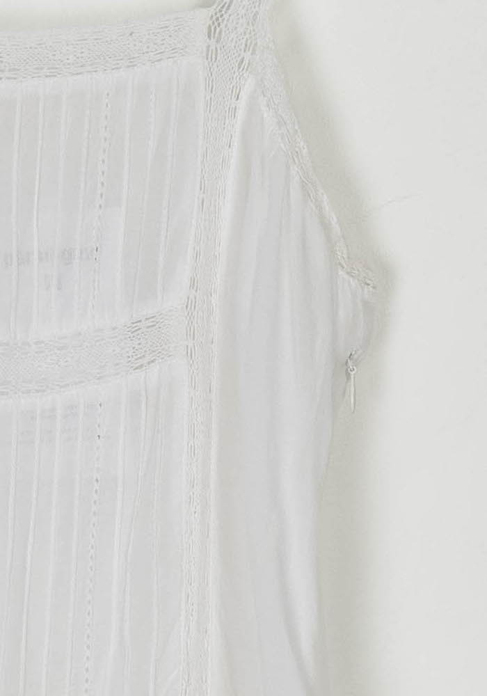 Combishort Blanc - Taille M/38 de la marque Maje | PARAD122612 - Vendu par Paradigme - Image 3