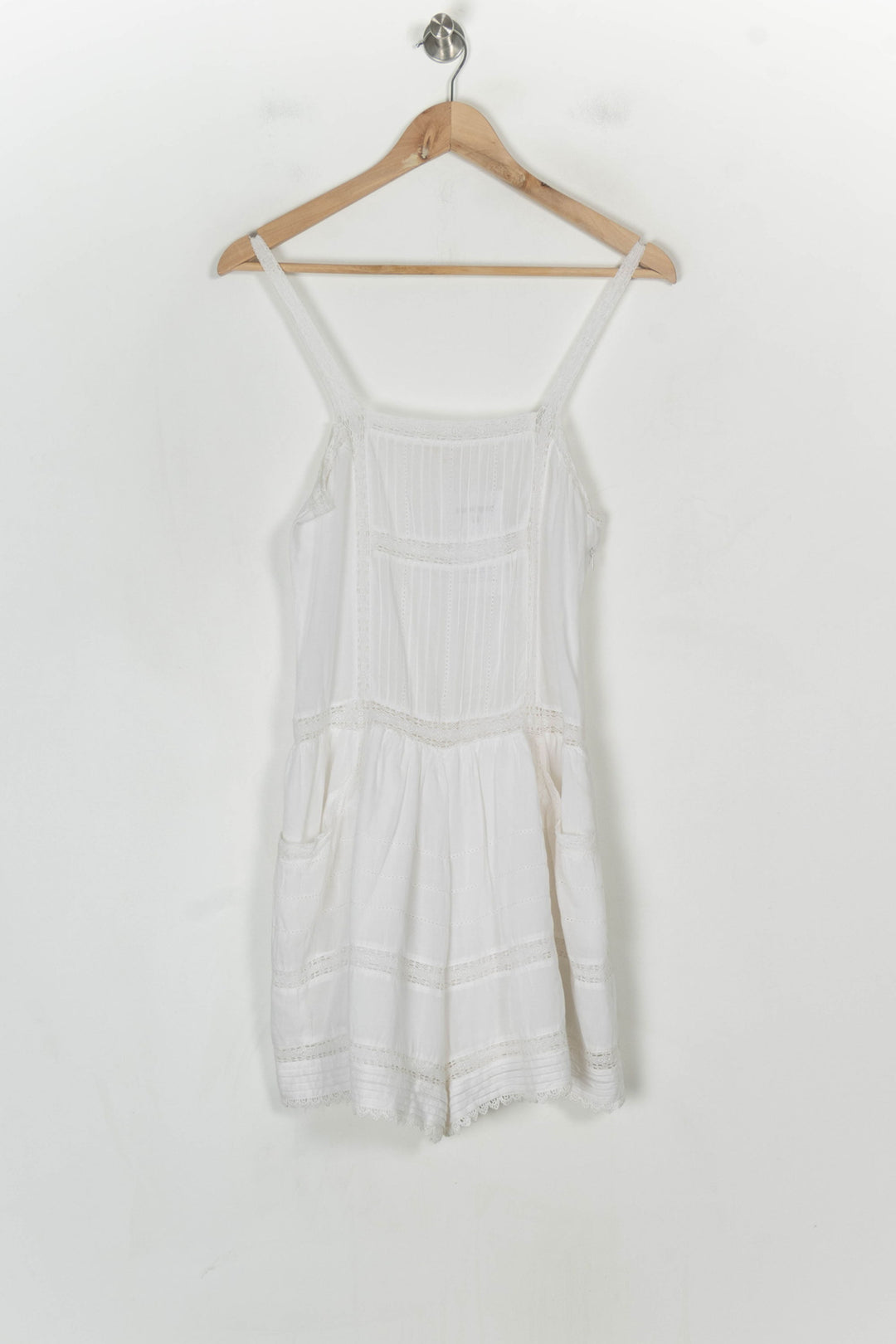 Combishort Blanc - Taille M/38 de la marque Maje | PARAD122612 - Vendu par Paradigme - Image 2