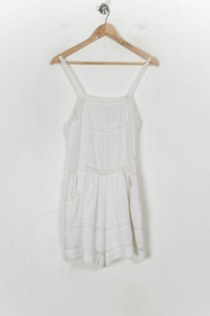 Combishort Blanc - Taille M/38 de la marque Maje | PARAD122612 - Vendu par Paradigme - Image 2