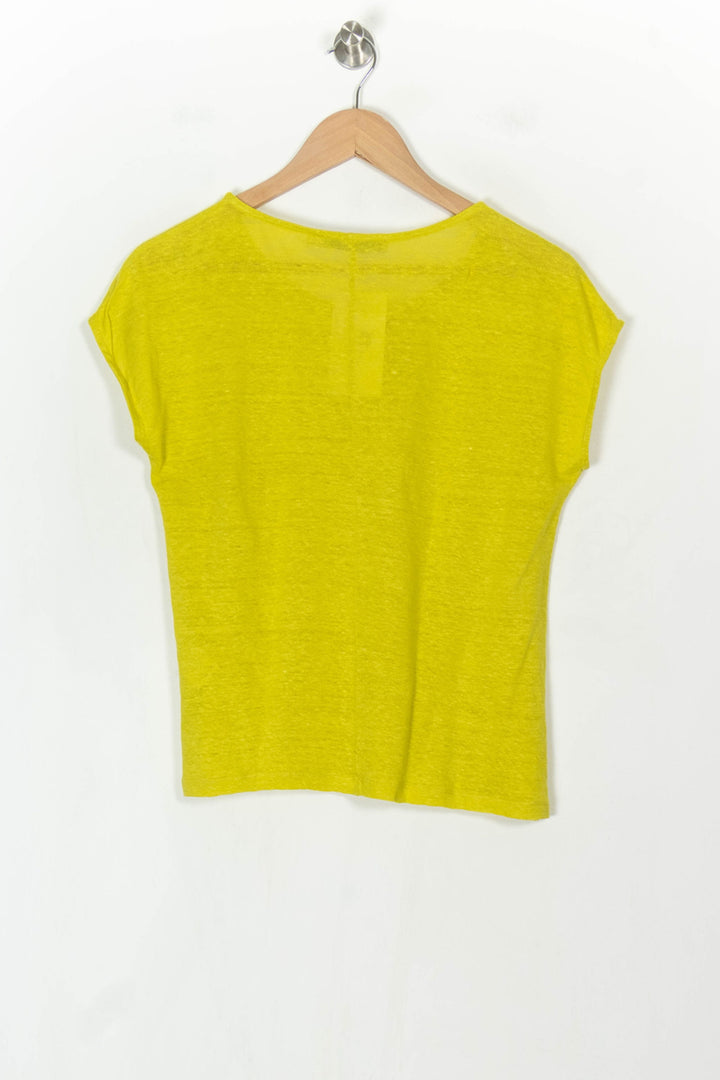 Tee-shirt Jaune - Taille S/36 de la marque La Fée Maraboutée | PARAD122620 - Vendu par Paradigme - Image 5