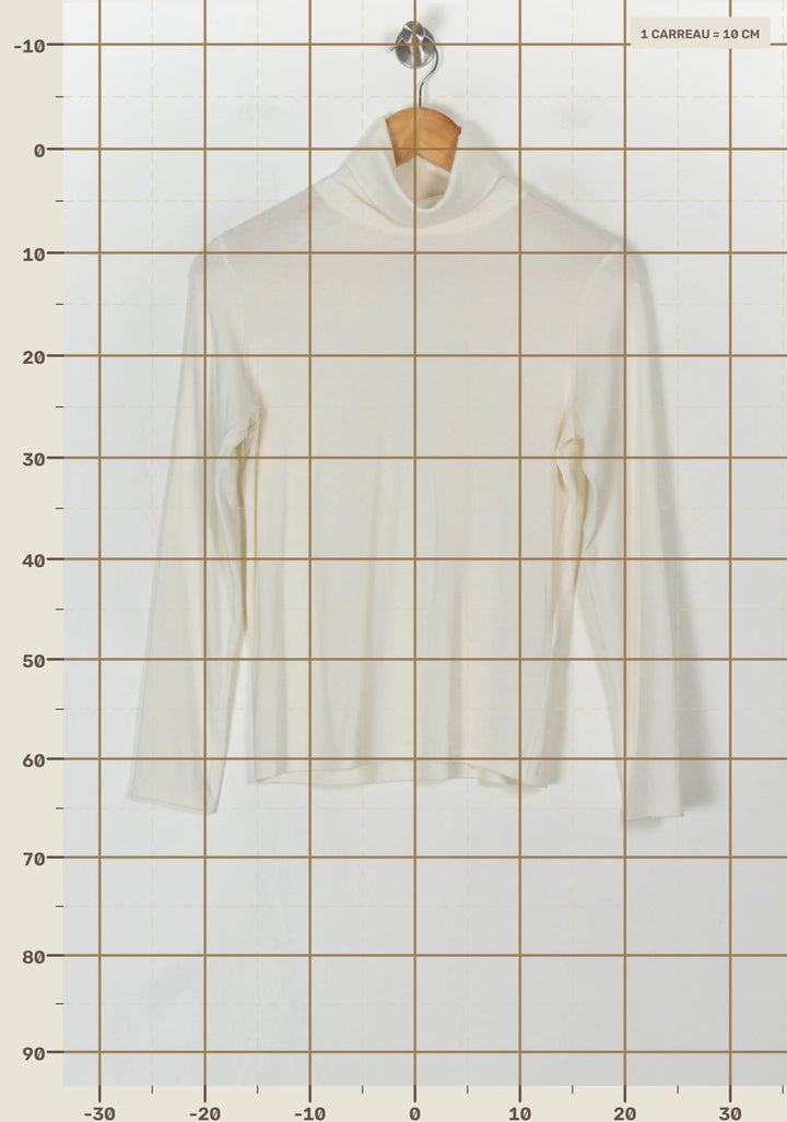 Sous-pull Beige - Taille S/36 de la marque Maison 123 | PARAD122622 - Vendu par Paradigme - Image 4
