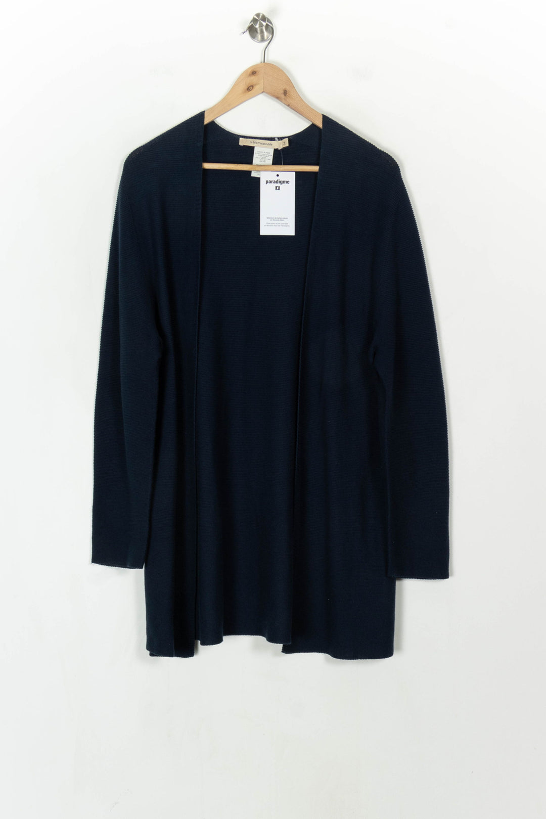 Cardigan Bleu - Taille M/38 de la marque La Fée Maraboutée | PARAD122624 - Vendu par Paradigme - Image 2