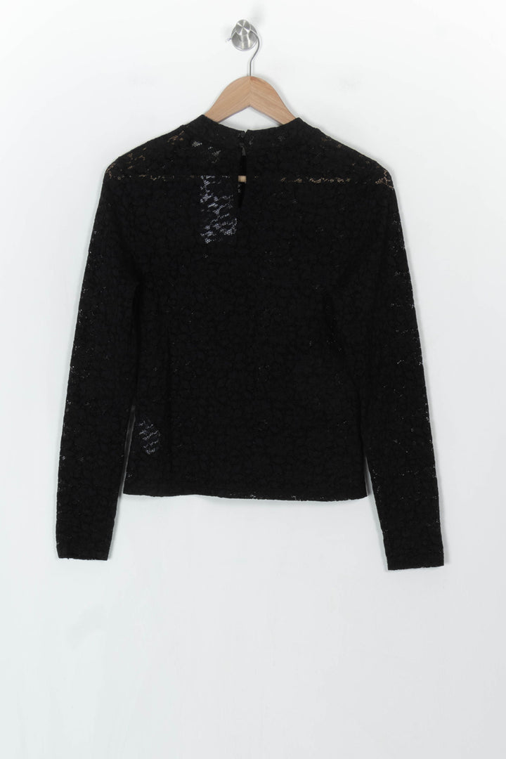 Blouse Noire - Taille XL/42 de la marque Sézane | PARAD122625 - Vendu par Paradigme - Image 5