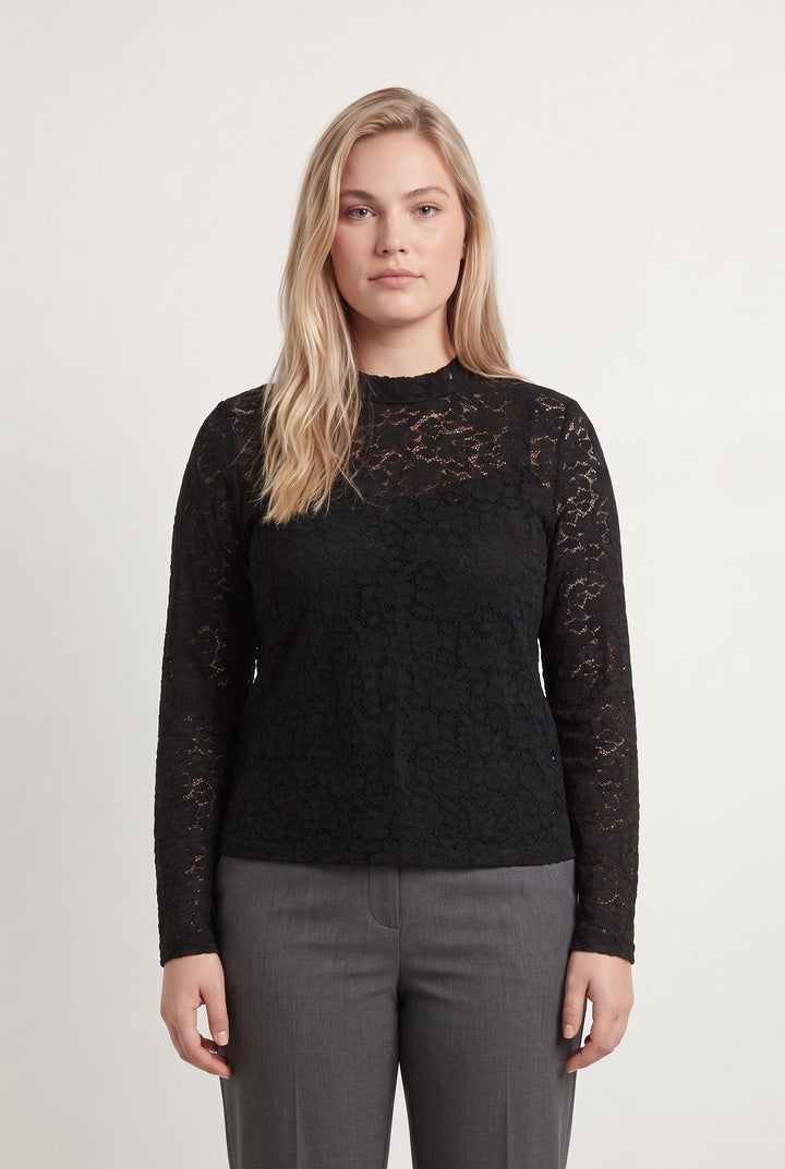 Blouse Noire - Taille XL/42 de la marque Sézane | PARAD122625 - Vendu par Paradigme - Image 1