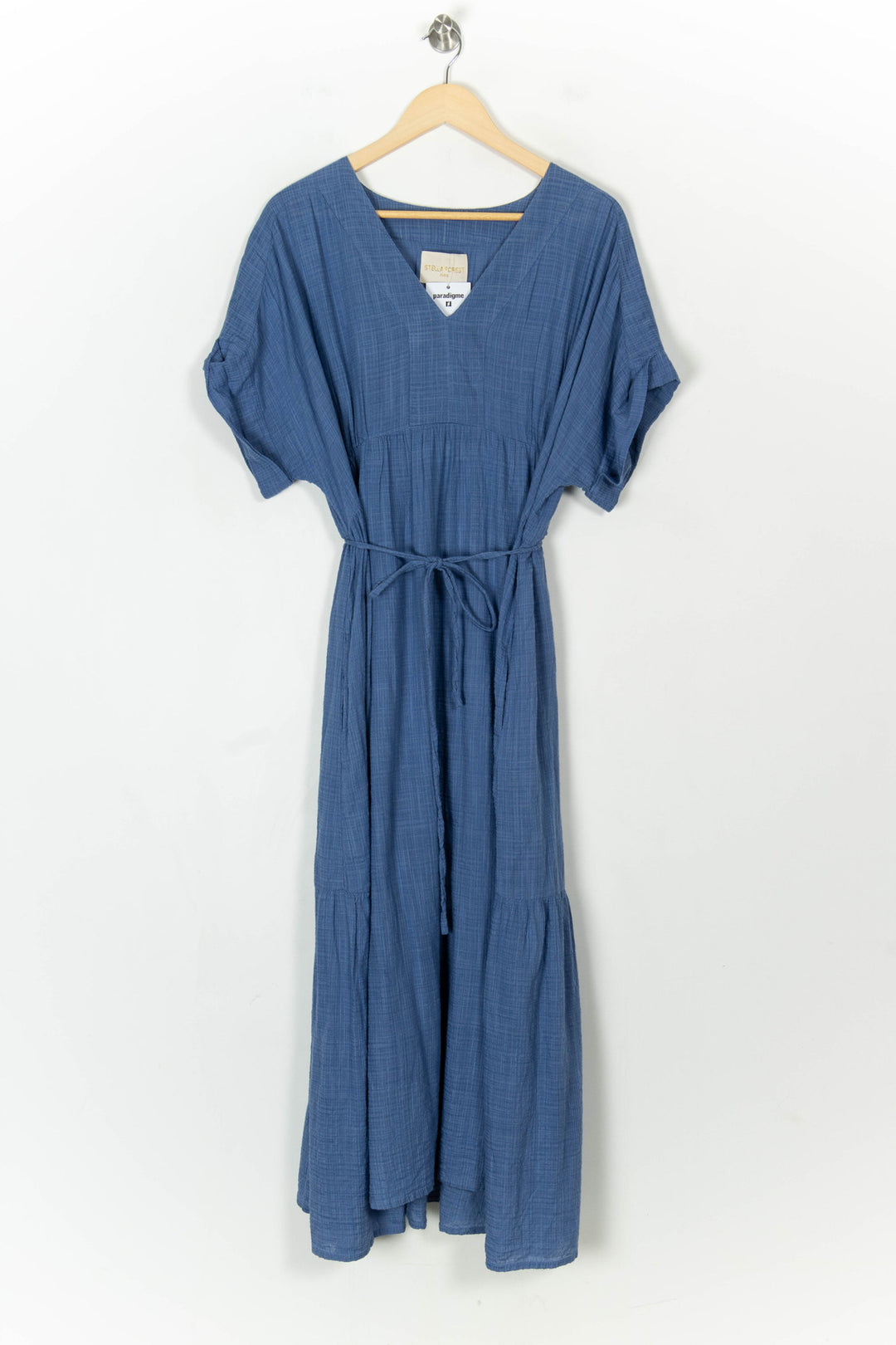 Robe Longue Bleue - Taille XL/42 de la marque Stella Forest | PARAD122635 - Vendu par Paradigme - Image 2