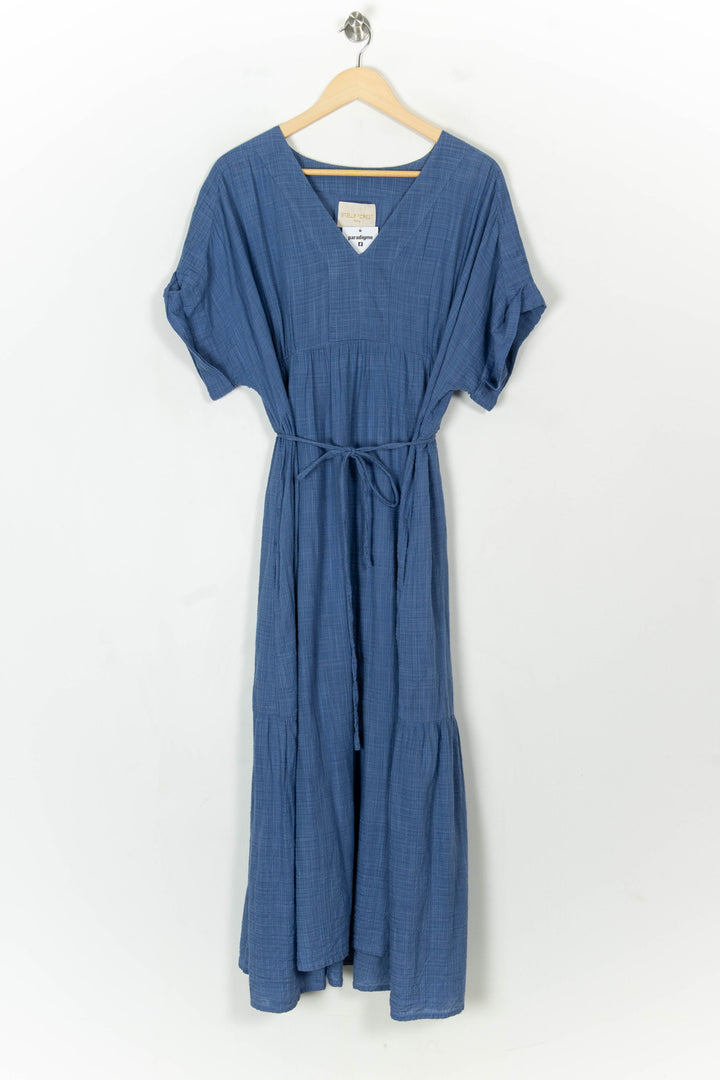 Robe Longue Bleue - Taille XL/42 de la marque Stella Forest | PARAD122635 - Vendu par Paradigme - Image 2