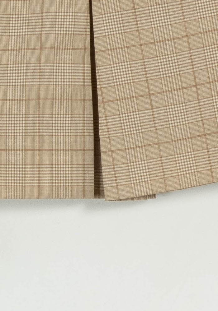 Jupe Plissée Beige - Taille S/36 de la marque Claudie Pierlot | PARAD122636 - Vendu par Paradigme - Image 3
