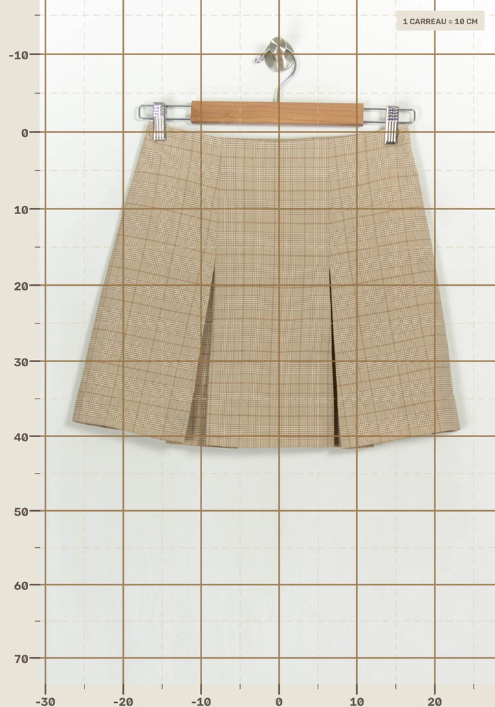 Jupe Plissée Beige - Taille S/36 de la marque Claudie Pierlot | PARAD122636 - Vendu par Paradigme - Image 4