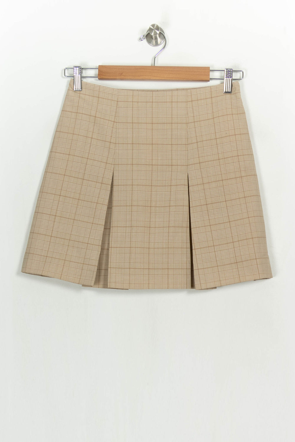 Jupe Plissée Beige - Taille S/36 de la marque Claudie Pierlot | PARAD122636 - Vendu par Paradigme - Image 2