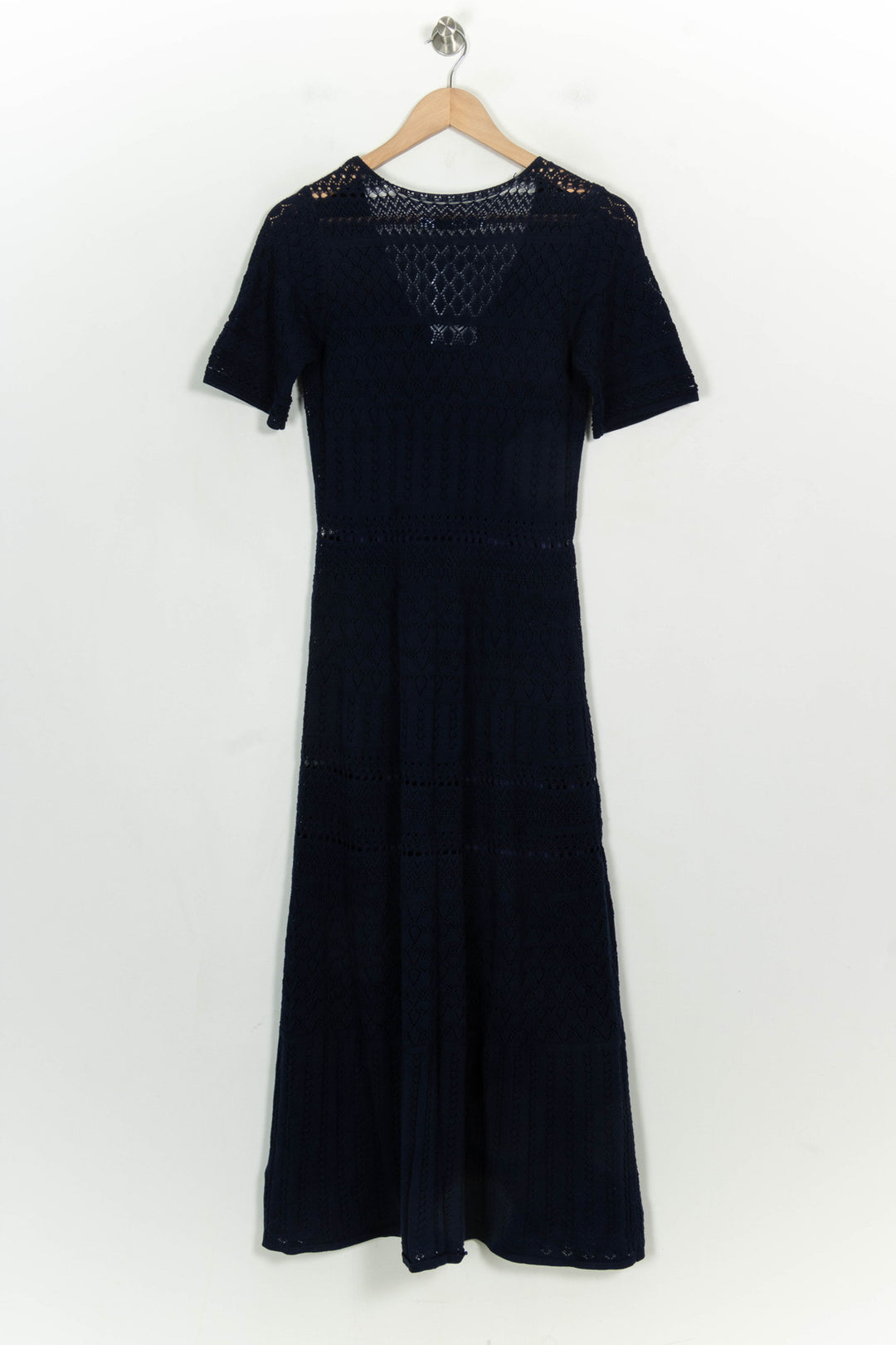 Robe Longue Bleue - Taille S/36 de la marque La Fée Maraboutée | PARAD122639 - Vendu par Paradigme - Image 5