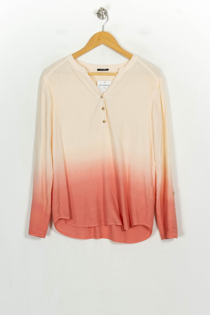 Blouse Écrue et Rose - Taille M/38 de la marque One Step | PARAD122645 - Vendu par Paradigme - Image 2