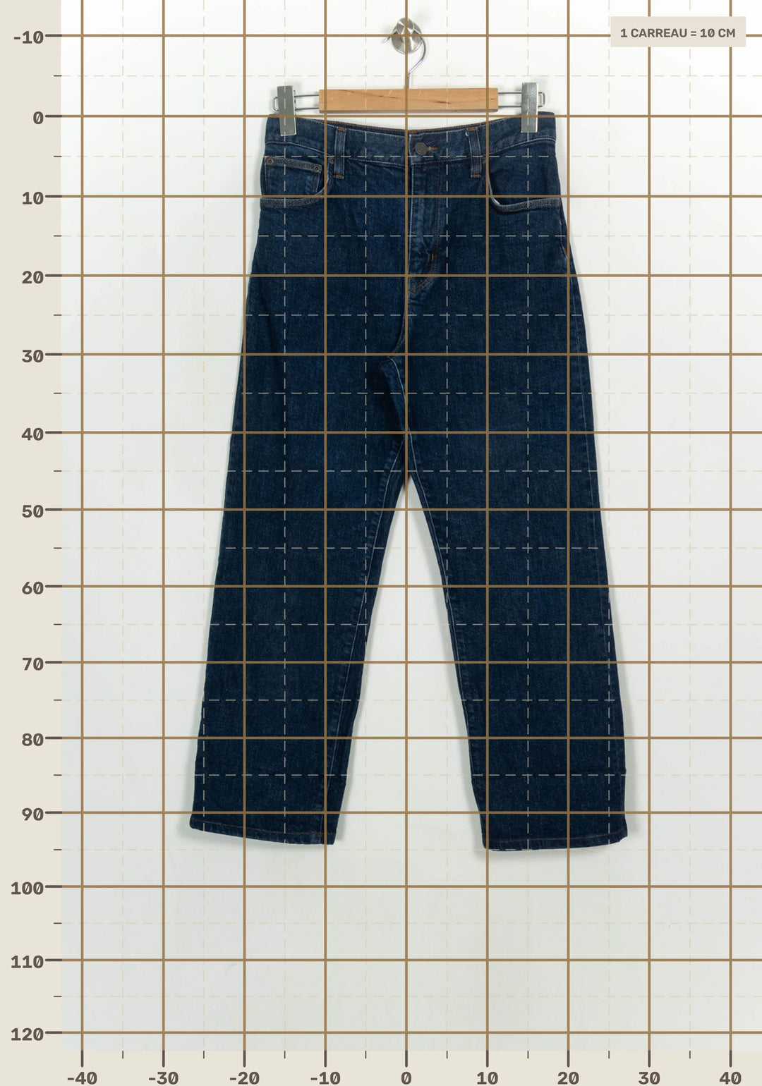 Jean Bleu - Taille M/38 de la marque Comptoir des Cotonniers | PARAD122650 - Vendu par Paradigme - Image 4