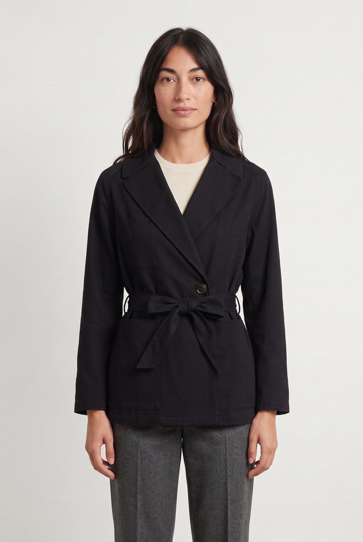 Blazer Noir - Taille S/36 de la marque Soeur | PARAD122660 - Vendu par Paradigme - Image 1