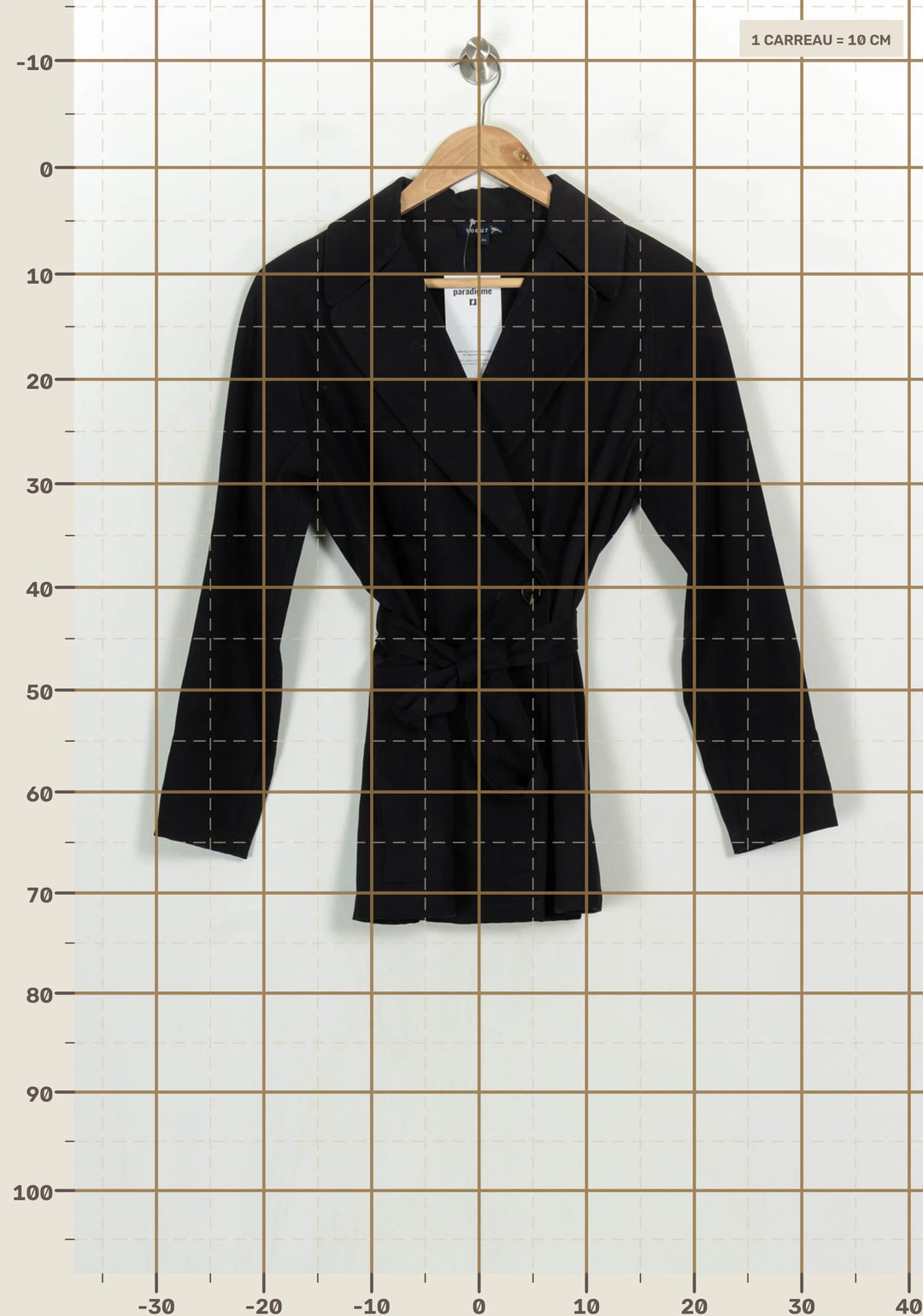 Blazer Noir - Taille S/36 de la marque Soeur | PARAD122660 - Vendu par Paradigme - Image 4