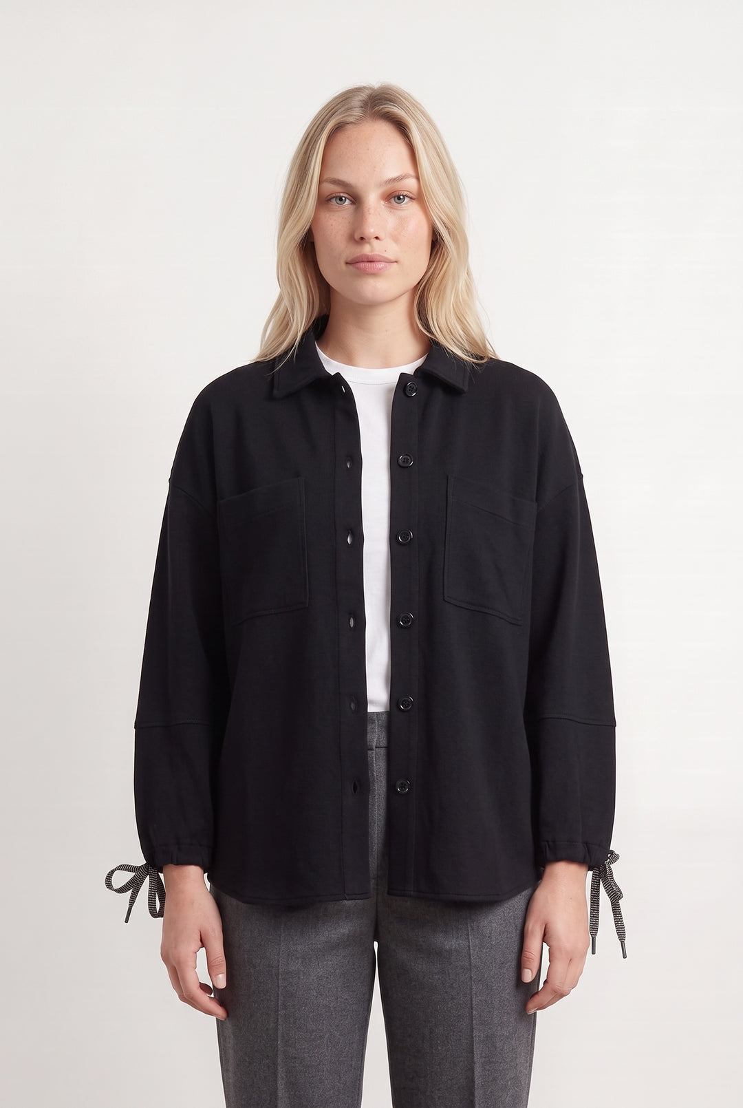 Chemise Noire - Taille L/40 de la marque Indies | PARAD122666 - Vendu par Paradigme - Image 1