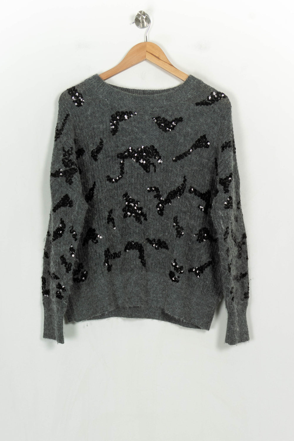 Pull Gris - Taille M/38 de la marque Bleu Blanc Rouge | PARAD122667 - Vendu par Paradigme - Image 2