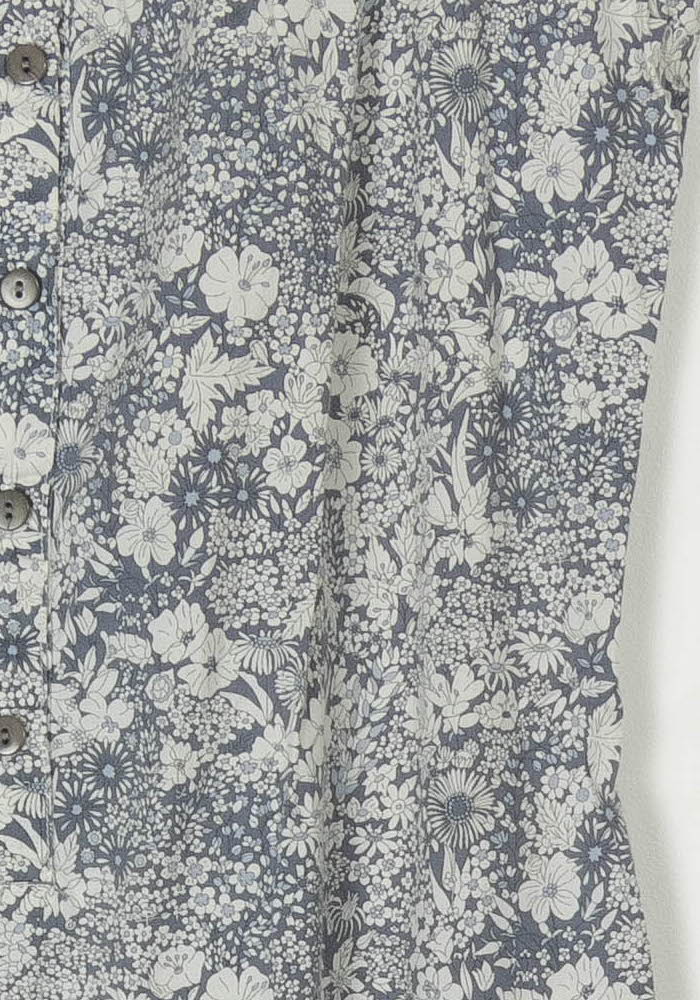 Robe Courte Bleue et Blanche - Taille M/38 de la marque Sessùn | PARAD122673 - Vendu par Paradigme - Image 3