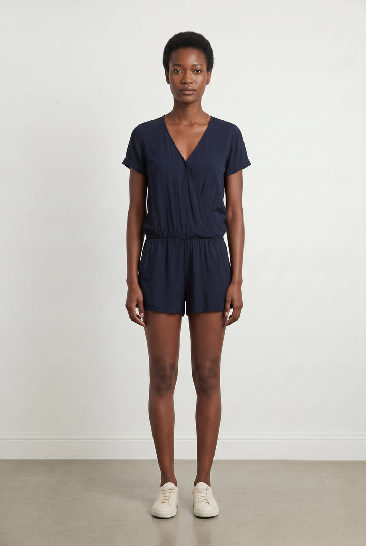 Combishort Bleu - Taille S/36 de la marque Samsoe Samsoe | PARAD122674 - Vendu par Paradigme - Image 1