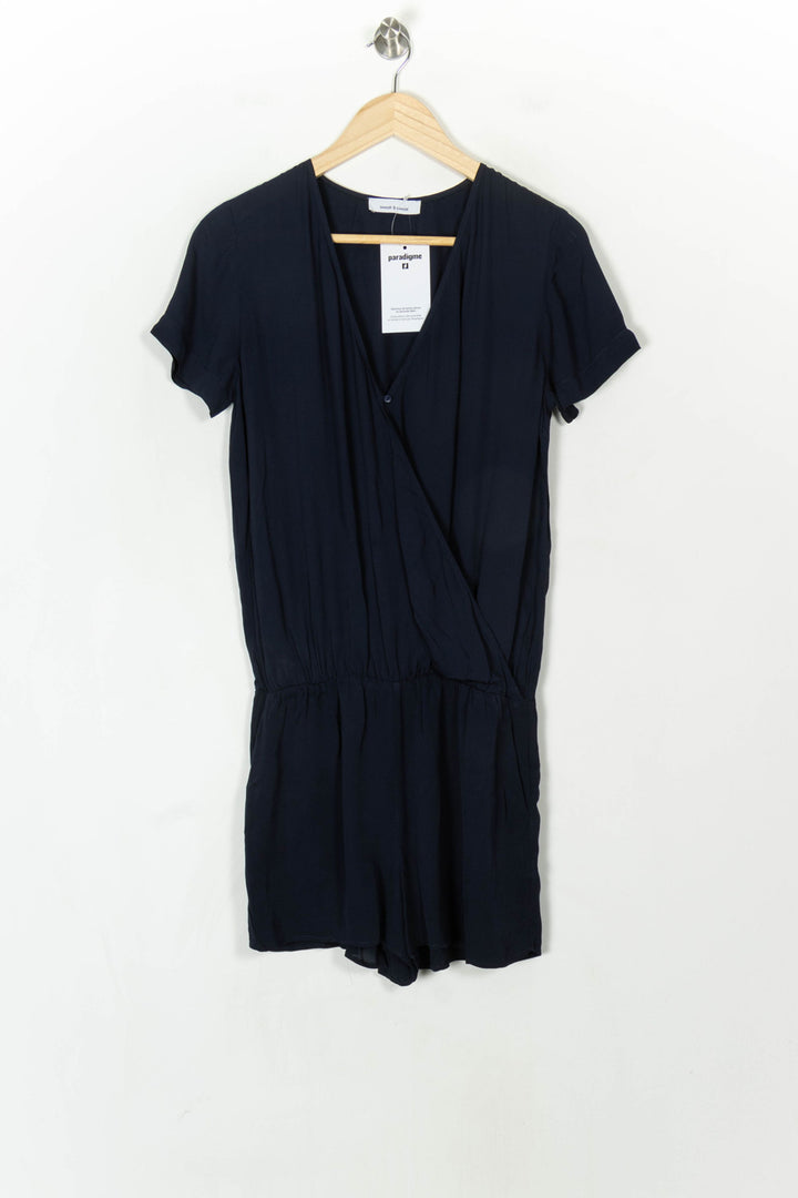 Combishort Bleu - Taille S/36 de la marque Samsoe Samsoe | PARAD122674 - Vendu par Paradigme - Image 2
