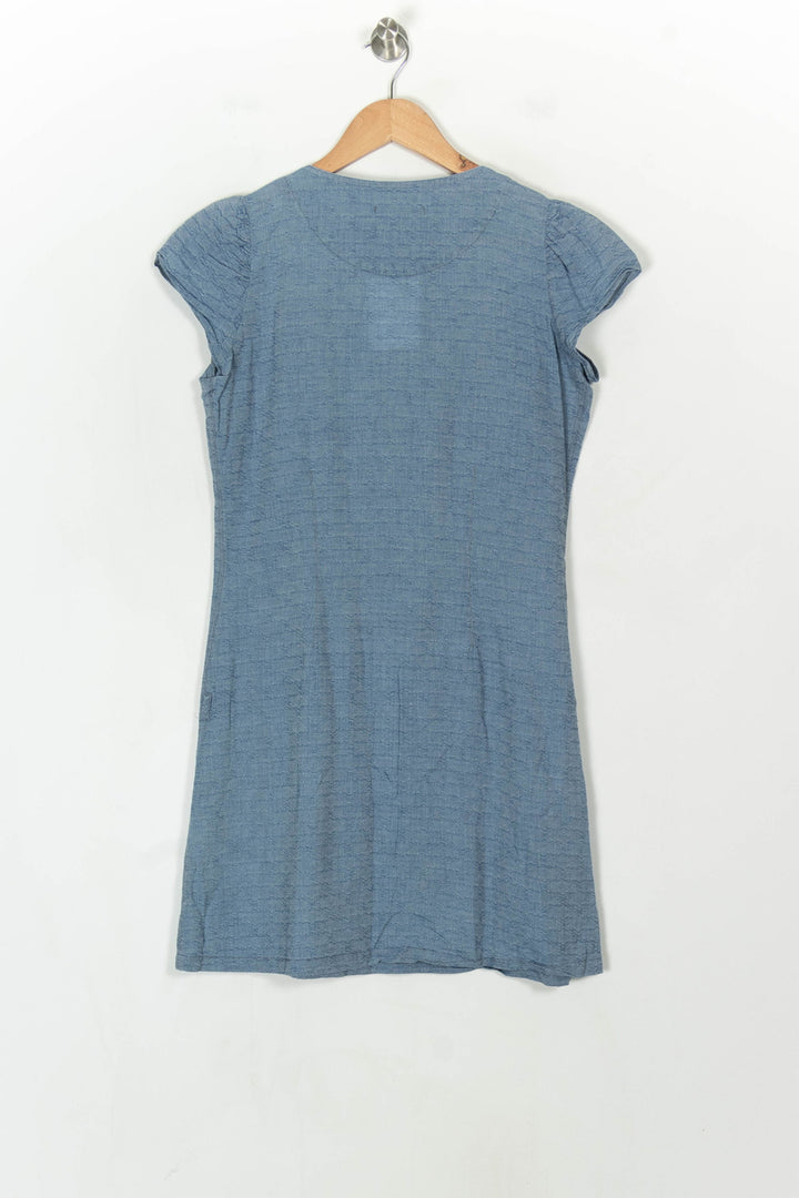 Robe Courte Bleue - Taille M/38 de la marque Sessùn | PARAD122675 - Vendu par Paradigme - Image 5