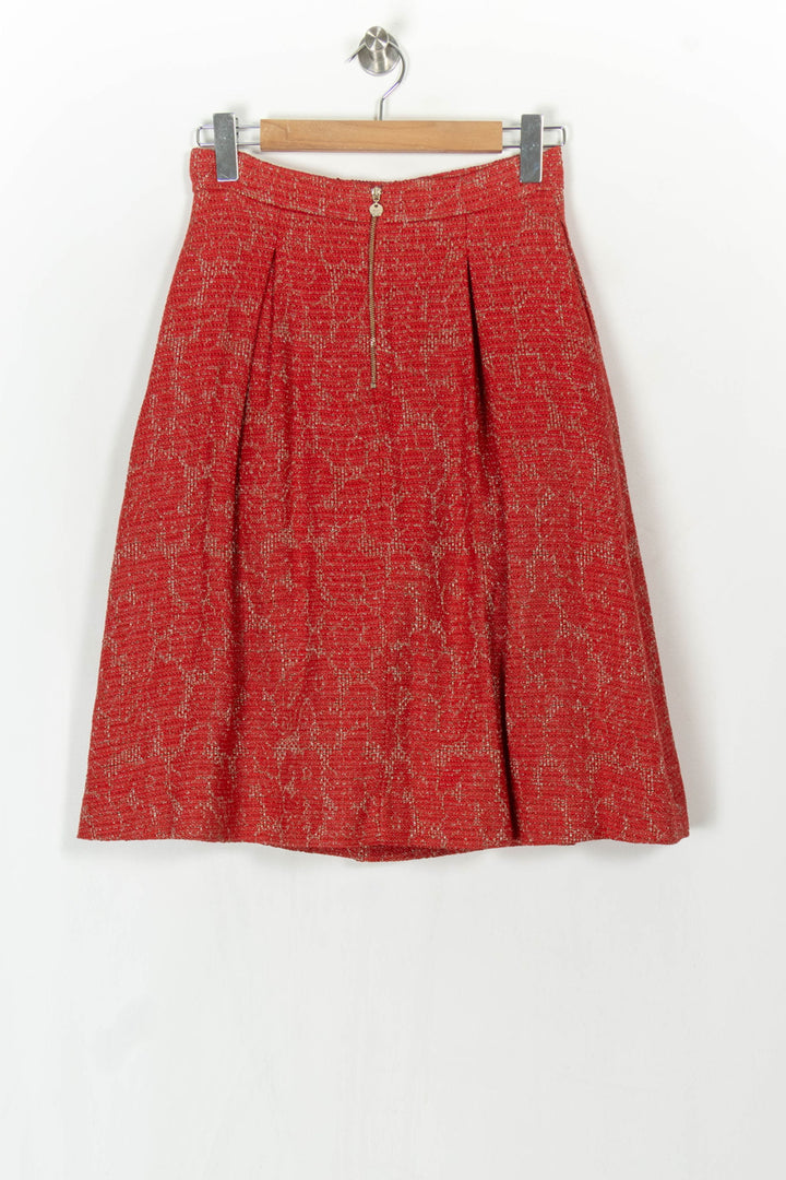 Jupe Évasée Rouge - Taille XL/42 de la marque Liu Jo | PARAD122676 - Vendu par Paradigme - Image 5